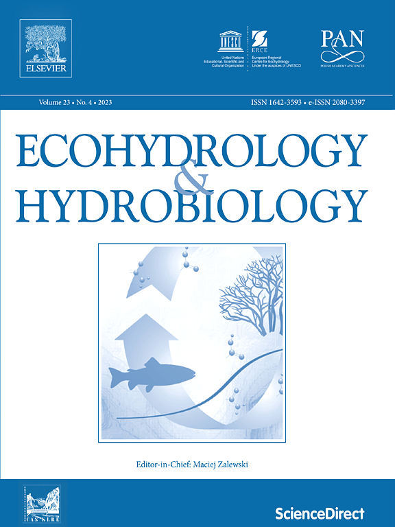 Go to journal home page - Ecohydrology & Hydrobiology